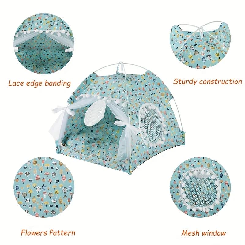 Tente-lit pour animaux de compagnie, Maison pour chats, Articles et accessoires, Coussins chauds, Me