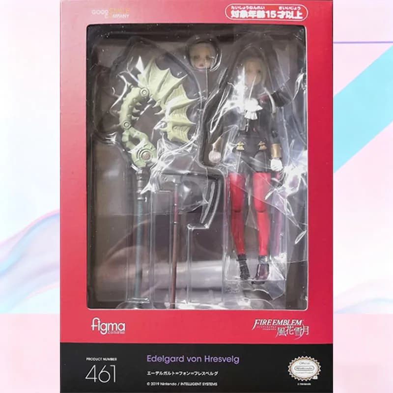 Édition Révisée Figma Fire Emblem Three Houses Edelgard Von Hresvelg 461 Figurine d'Action en PVC et