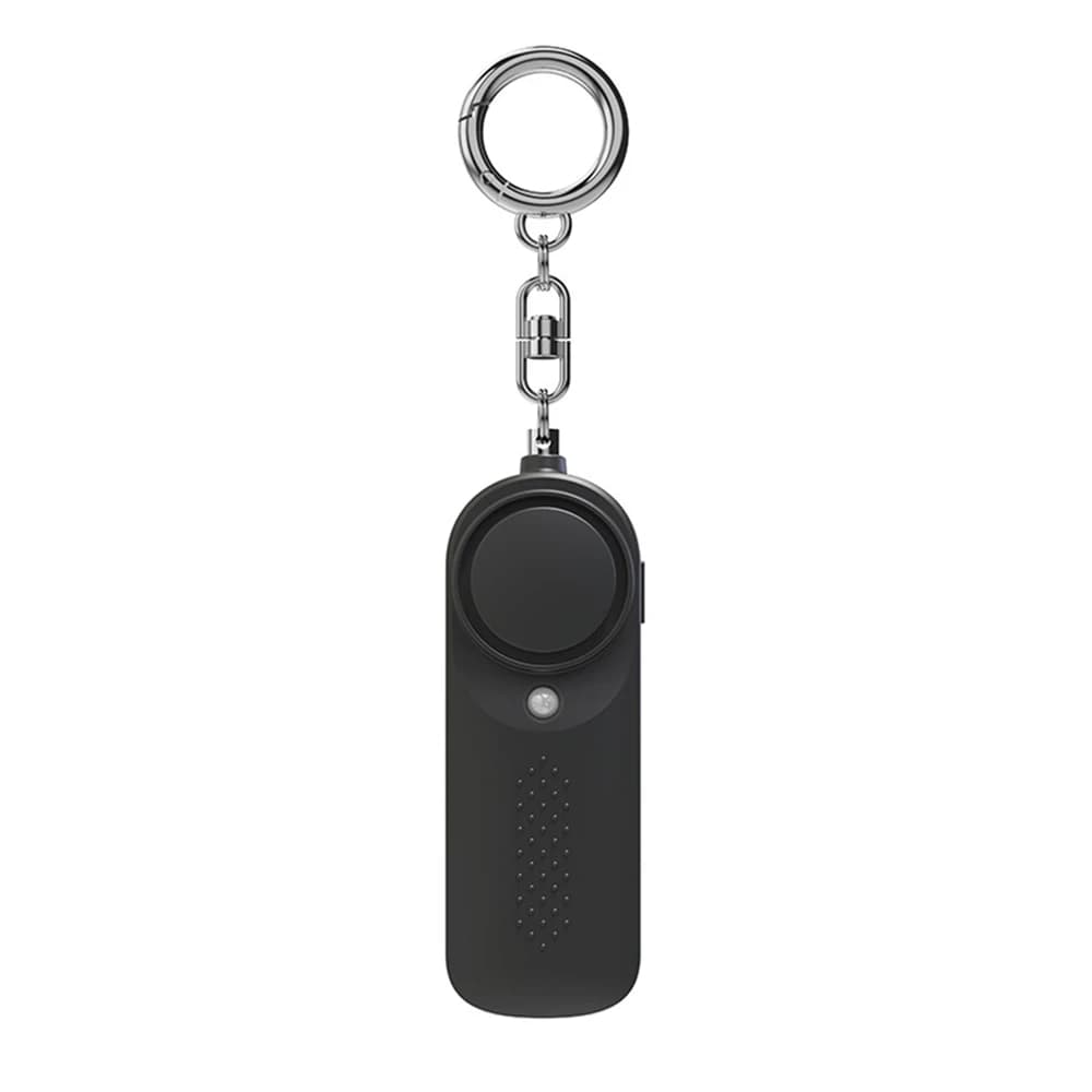 Alarme de sécurité personnelle 130db, lumière stroboscopique, son fort, porte-clés, sirène pour femm