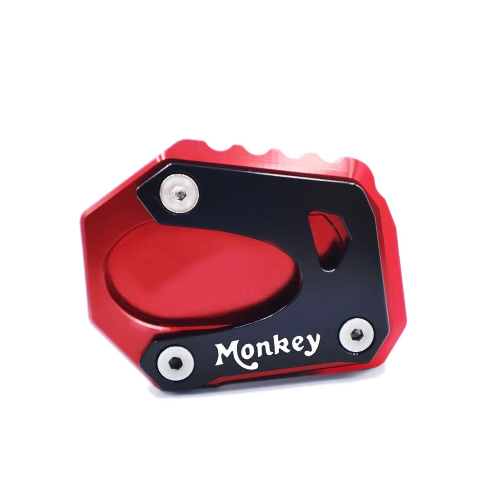 Pour Monkey 125 Monkey125 2018-2022 moto CNC béquille pied béquille latérale rallonge plaque de Supp
