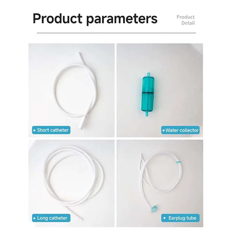 Accessoires de Machine d'inhalation d'hydrogène Portable, générateur d'eau SPE PEM, Tube en Silicone
