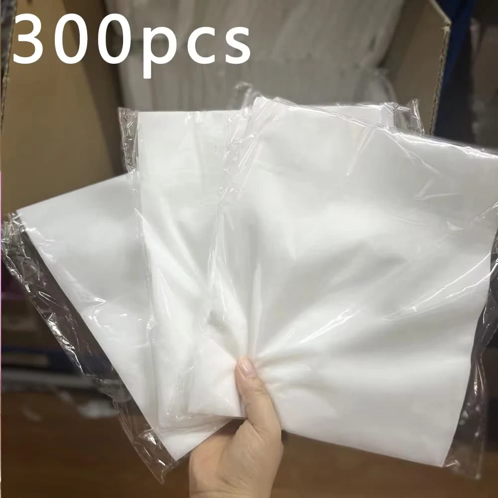 300 pièces Nail Art dépoussiéreur filtre papier 19x24 cm manucure Machine poussière remplacer Nail A