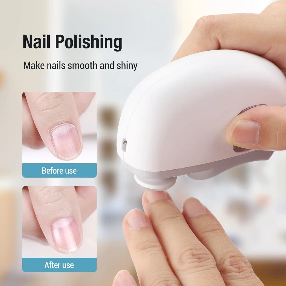 Coupe-ongles électrique automatique avec lumière pour adulte et bébé, coupe-ongles, ciseaux, pédicur