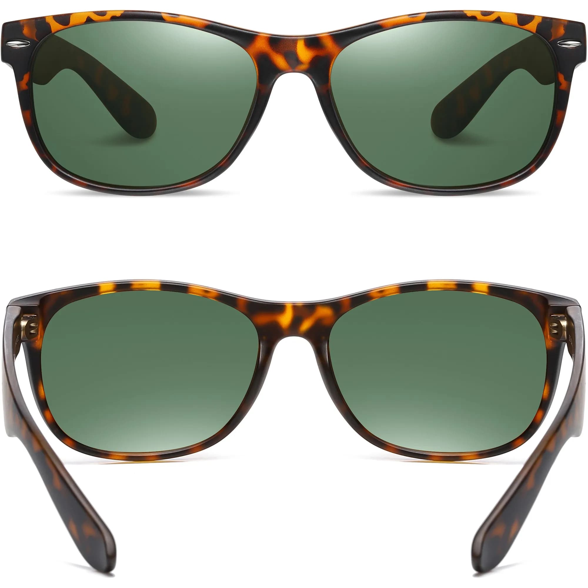 AOFLY-Lunettes de soleil polarisées classiques pour hommes et femmes, TR90, monture légère et flexib