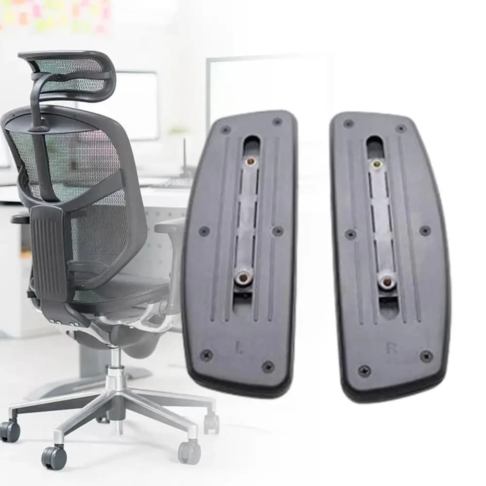 Accoudoir de remplacement avec trou de montage, coussinets de bras, pièces de chaise de jeu, install