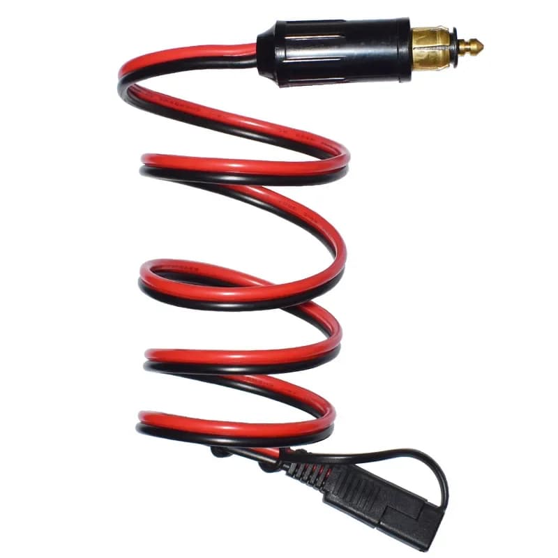 Prise Powerlet DIN Hella 14awg 90cm vers connecteur adaptateur SAE pour moto BMW avec connecteurs ad