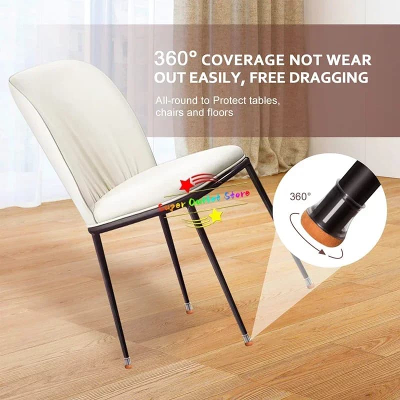 Couvre-pieds de chaise en caoutchouc, protection des pieds, tabouret, Table, meubles, couvre-pieds, 