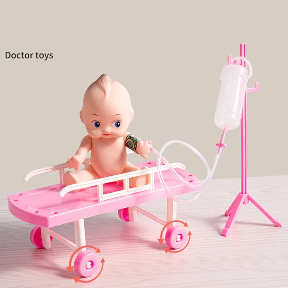 Ensemble de jouets de médecin pour enfants, accessoires d'infirmière de simulation, jouets à domicil