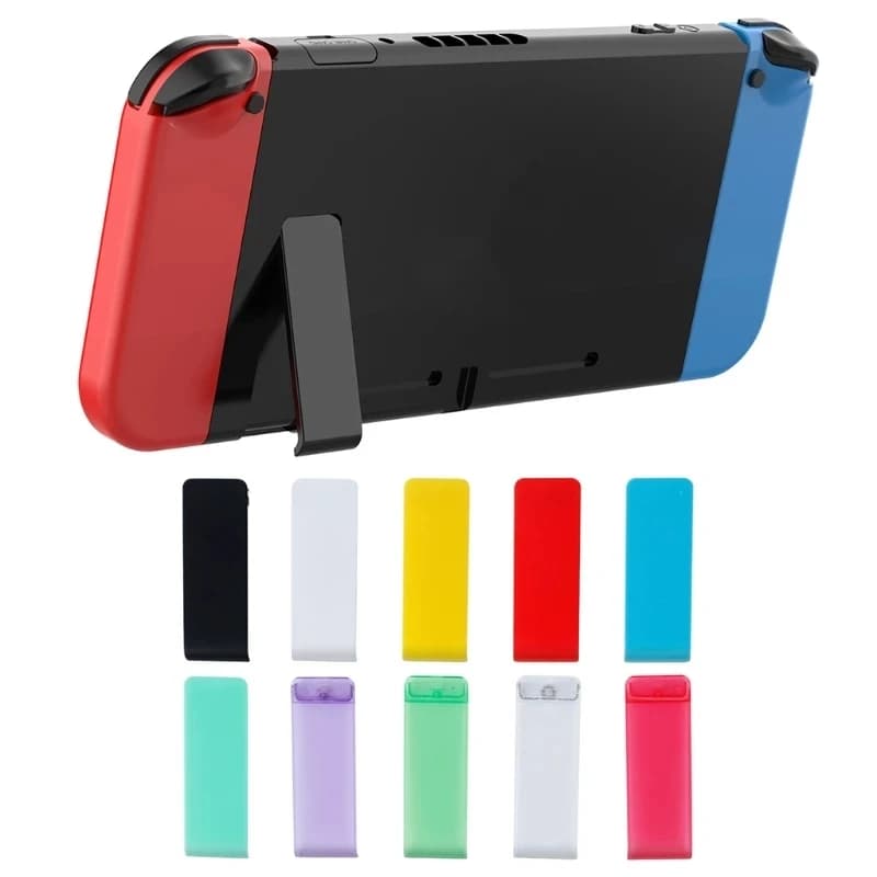 Support arrière pour Console Nintendo Switch, 1 pièce, Support arrière NS, trépied Durable, blanc, b