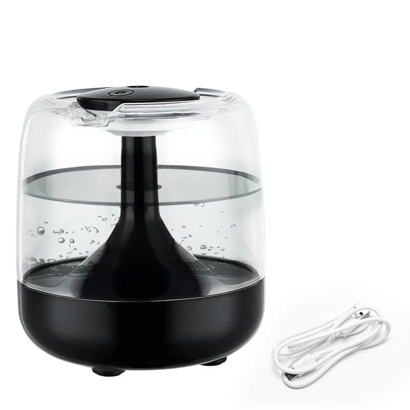 Humidificateur d'air Portable de 650ML, huile essentielle, diffuseur d'arôme de chambre à coucher av