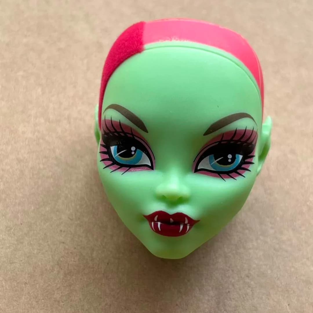 Têtes de poupée Monster Doll à tête chauve, visages rares, maquillages de poupée, corps de poupée Sl