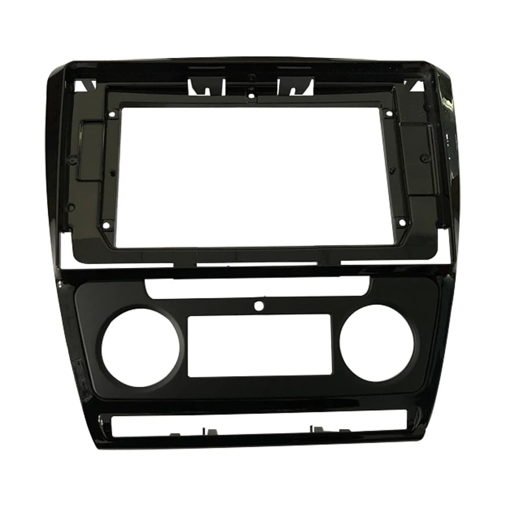 10 "pour 2004-2014 SKODA OCTAVIA autoradio Android stéréo MP5 GPS lecteur panneau boîtier cadre 2Din