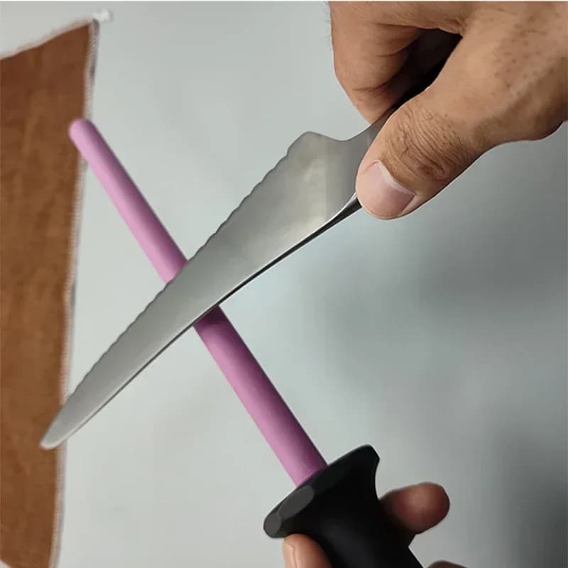 Affûteur de couteaux professionnel en céramique, 8/10/12 pouces, meuleuse de couteaux durable avec p