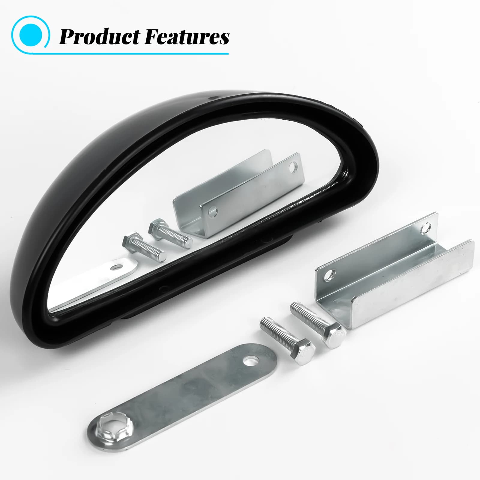 Rétroviseur latéral de voiture réglable, 2 pièces, rétroviseur latéral de stationnement, accessoires