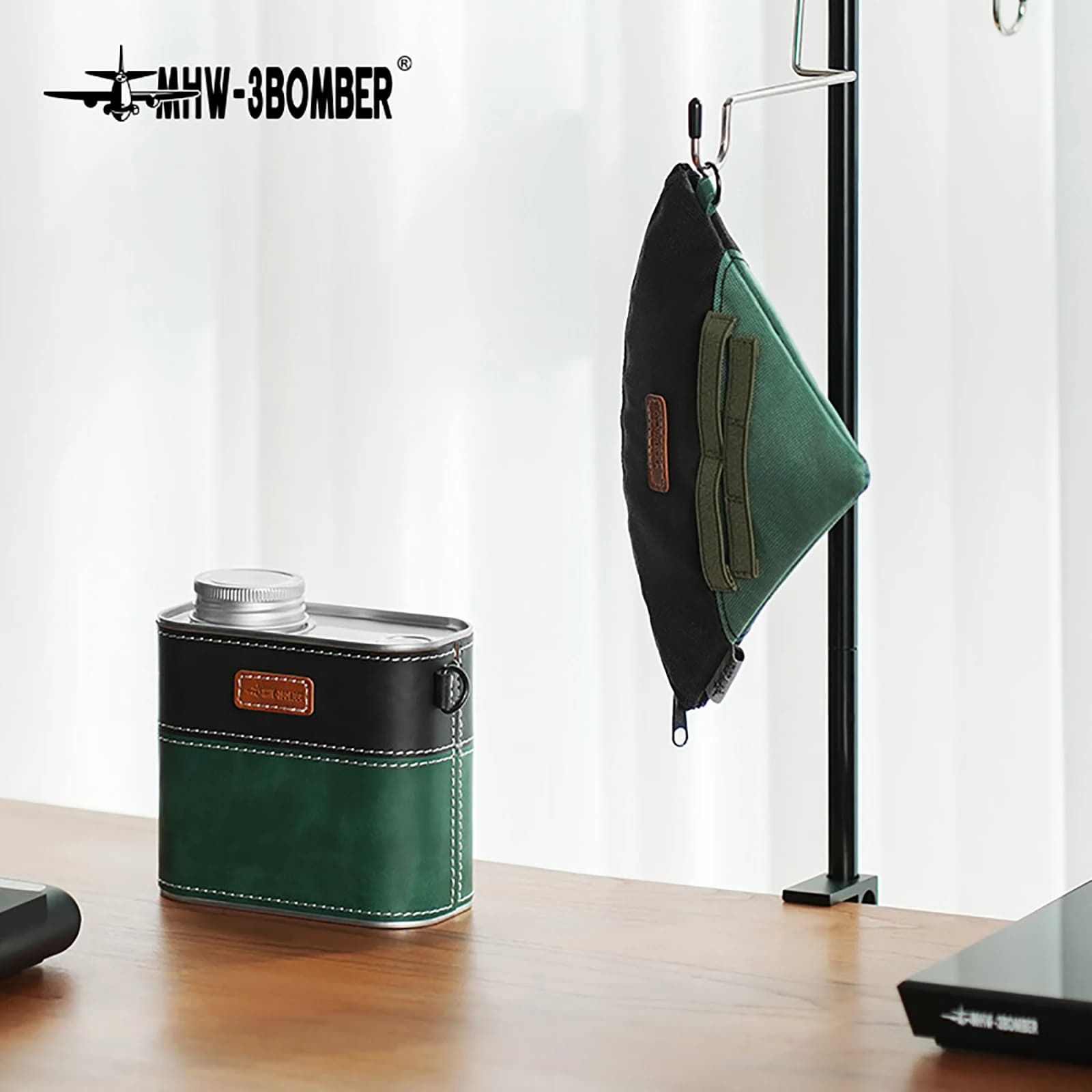 Récipient scellé en métal de 600ml, avec Valve d'air, cartouche hermétique, sac de rangement en papi