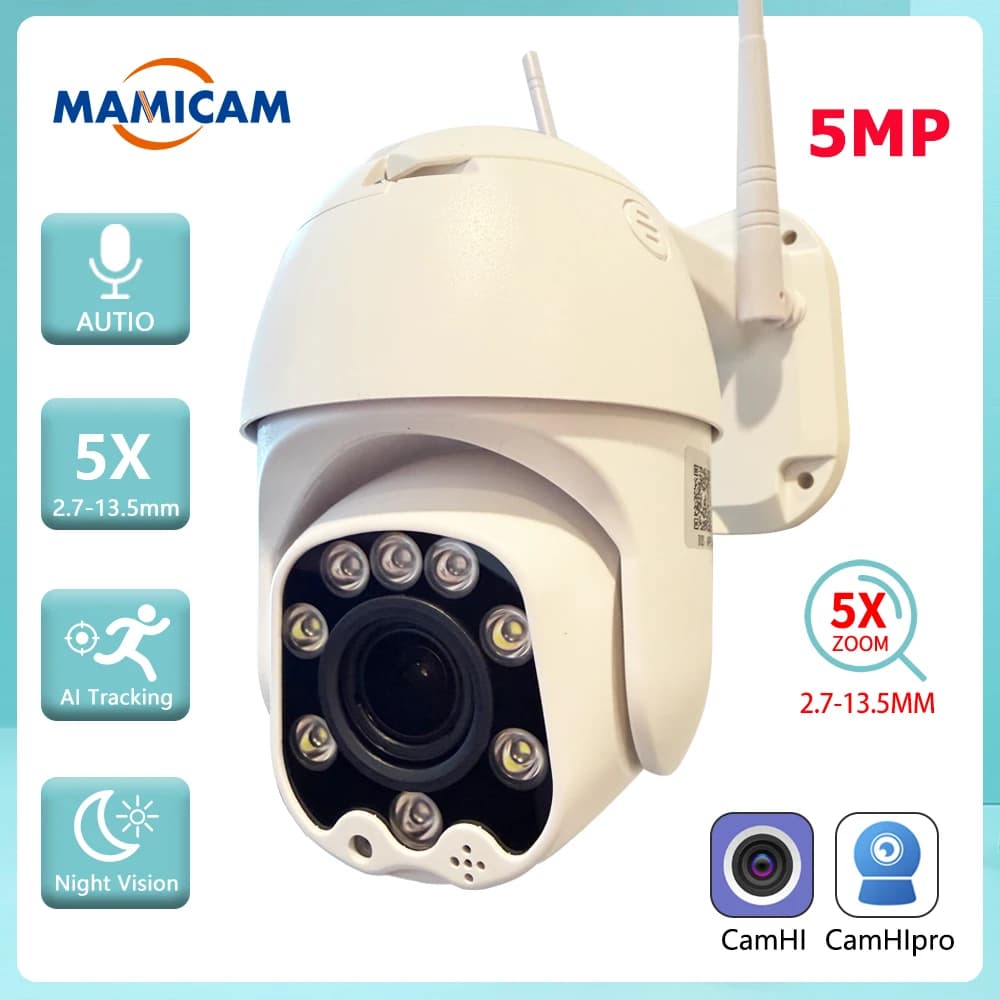 Caméra IP Surveillance vidéo extérieure CCTV Videcam Protection de sécurité PTZ dôme de vitesse fent