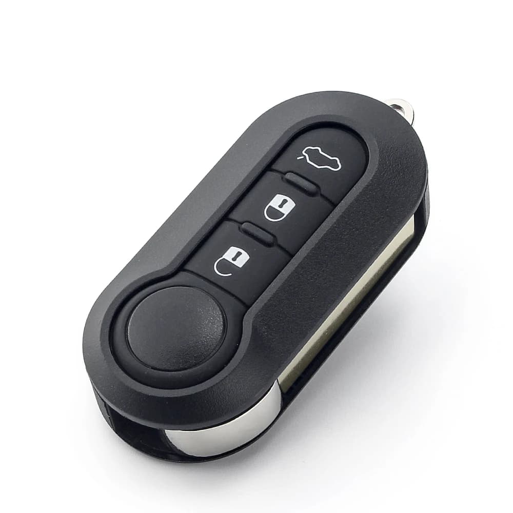 KEYYOU clé de voiture télécommande pour Fiat 500 500L MPV Ducato citroën cavalier Peugeot Boxer 2008