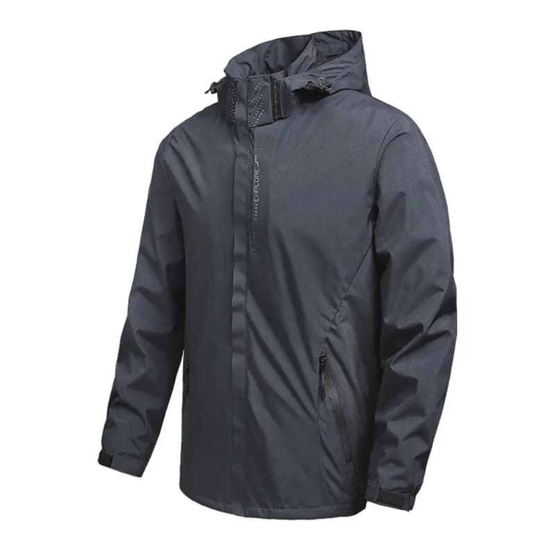 Manteau imperméable imperméable d'extérieur pour hommes imperméable léger avec capuche streetwear ra