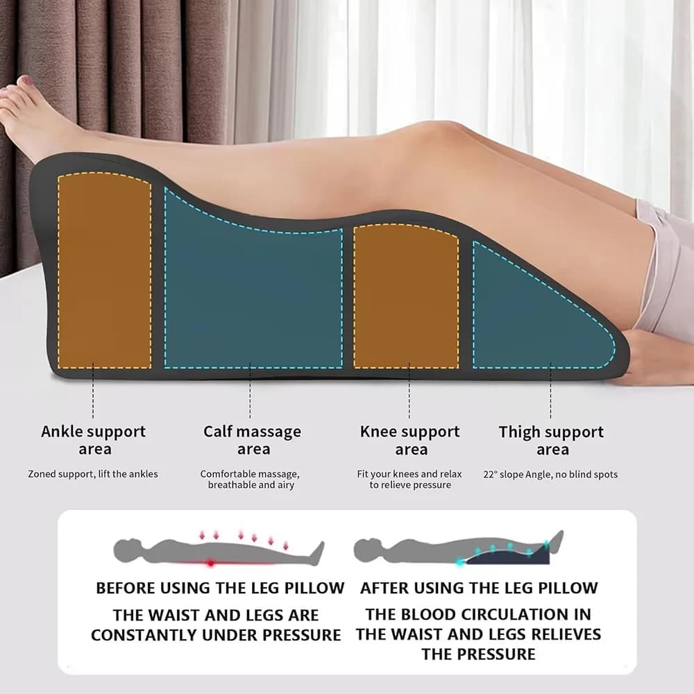 Grand lit oreiller compensé ergonomique multifonctionnel avec nouvelle position sujet pour lire un d