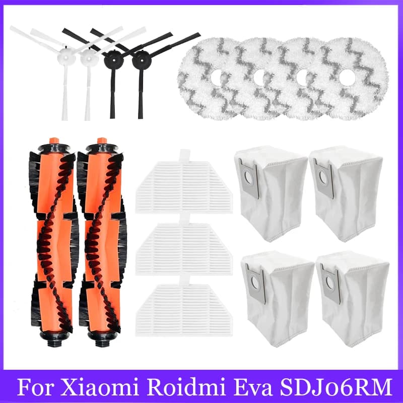Pièces de rechange pour aspirateur robot XiaoMi RoidMi OligSelf-Books, filtre Hepa, brosse principal