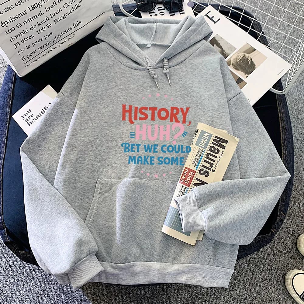 Sweats à capuche College Kawaii pour femmes, rouge, blanc, bleu royal, plus velours, style japonais 