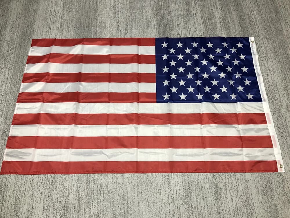 Drapeau américain 60x90cm 90x150cm drapeau américain Double face imprimé Polyester bannière suspendu