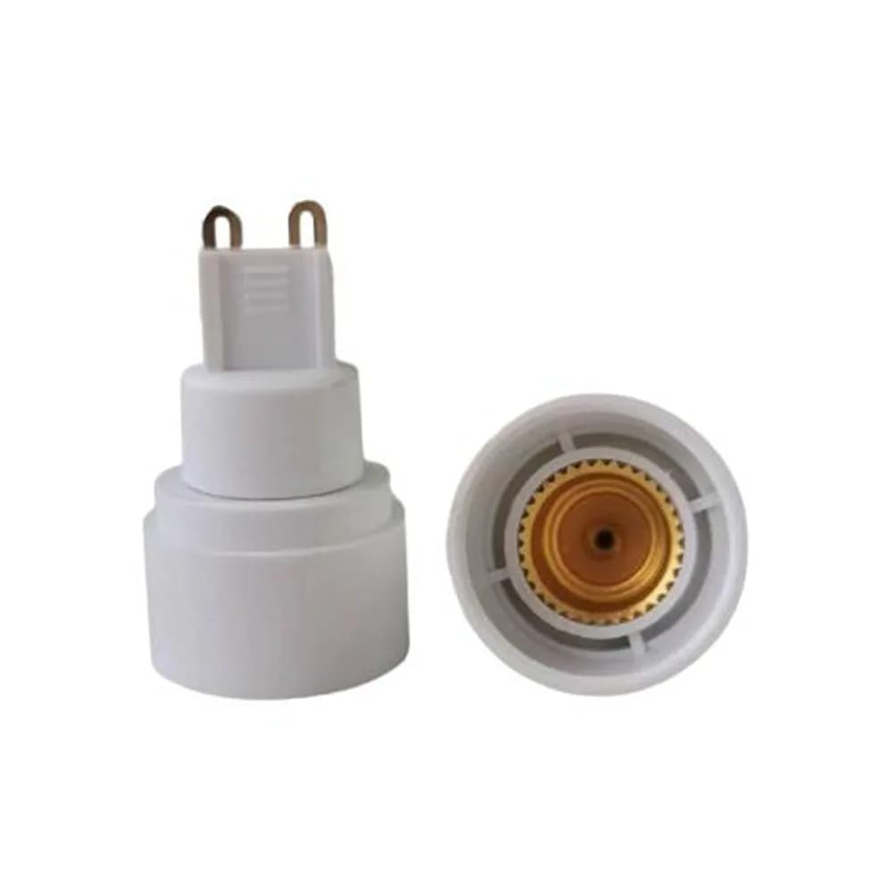 Adaptateur de douille de lumière G9 à E14, 1 pièce, support de Base d'ampoule de lampe E14, converti