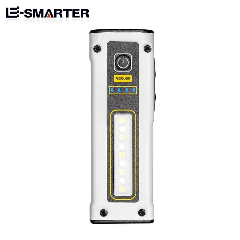 Mini lampe torche LED avec batterie externe, lampe de service d'urgence pour l'extérieur, torche rec