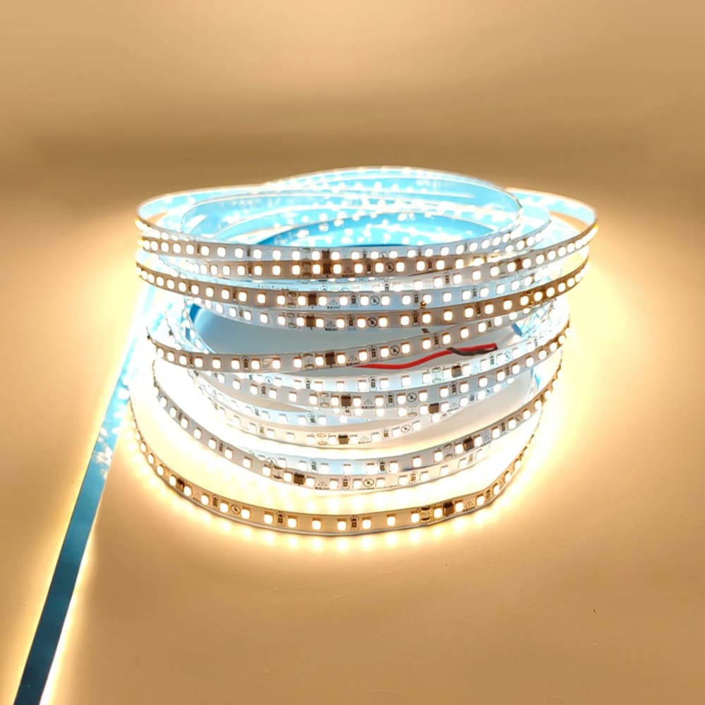 Bande lumineuse Led haute luminosité 220V 2835, 120LED/M, 5M, 10M, 20M, étanche, blanc naturel, blan