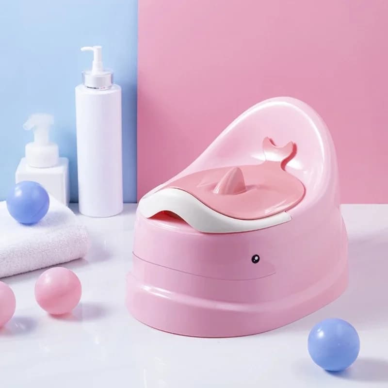 Pot d'entraînement pour bébé, pot d'entraînement Portable pour voyage, conception à fond ovale Stabl