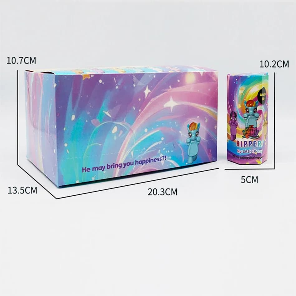 Vente chaude mon petit poney boîte aveugle série figurines d'anime ornements poupées Fans enfants ca
