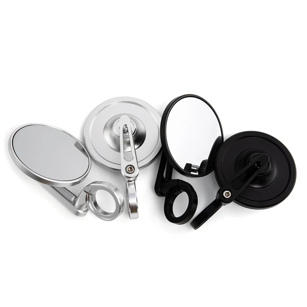 Rétroviseur de moto universel, 1 paire, 7/8 ", 22mm, miroir latéral de motocyclette, accessoires