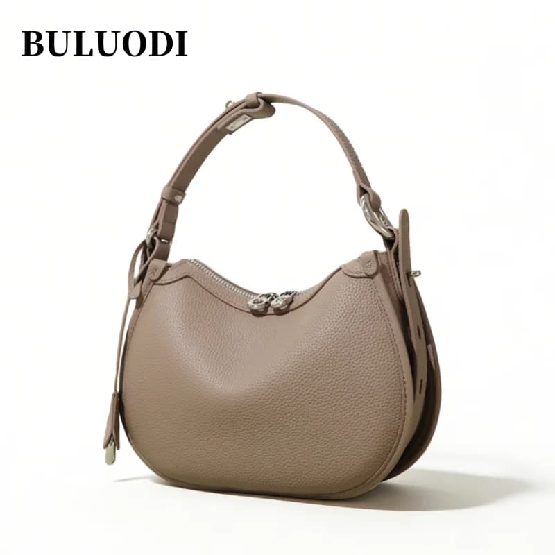 Nouveau Sac à Main de Luxe 2026 en Cuir de Vachette Véritable pour Femme – Sacs Sous le Bras Tendanc