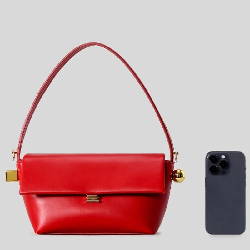 Sac à bandoulière carré à rabat, couleur unie, sac à main tendance avec poignée supérieure, design l