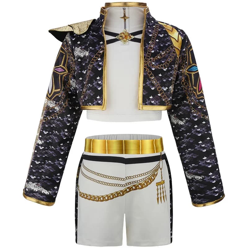 Nouveau K-POP filles ensembles 2026 nouvelle mode enfants costumes enfants vestes pantalons tenues a