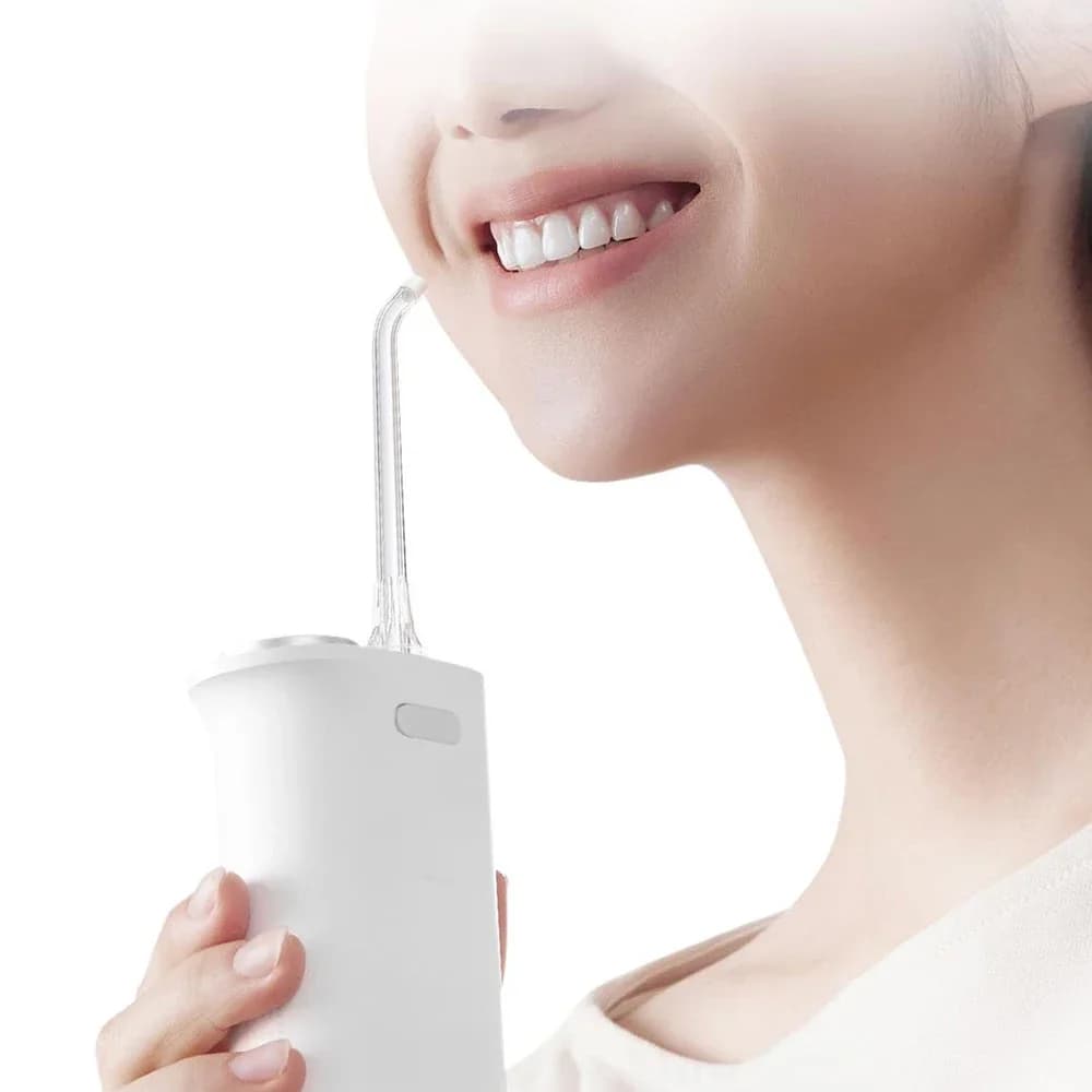 Hydropulseur Portable MIJIA F400, 4 Modes, Réservoir d'Eau de 200 ml, 1700 Jets d'Eau par Minute, Ir
