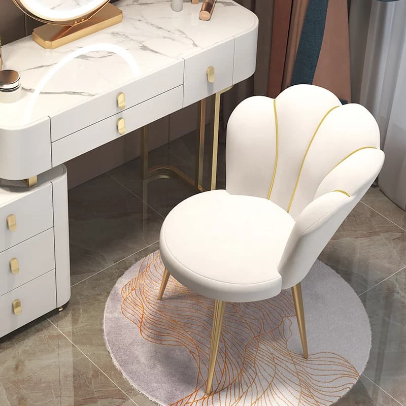 Meubles nordiques, chaise de salon, tabouret de maquillage de chambre à coucher, siège de loisirs mo