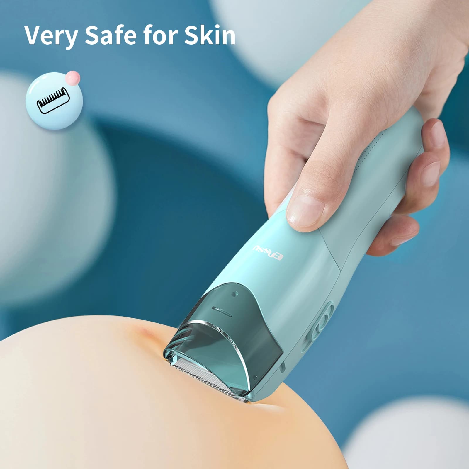 Tondeuses à cheveux sous vide pour enfants et hommes, Machine de coupe de cheveux sans fil Rechargea