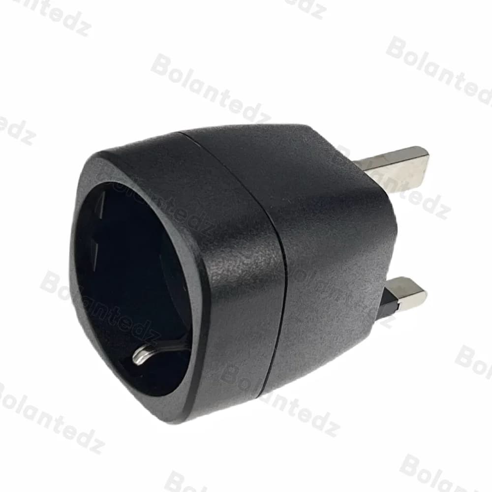 Bolantedz Adaptateur de voyage Angleterre UK Prise Angleterre Allemagne, prise de voyage UE vers UK 