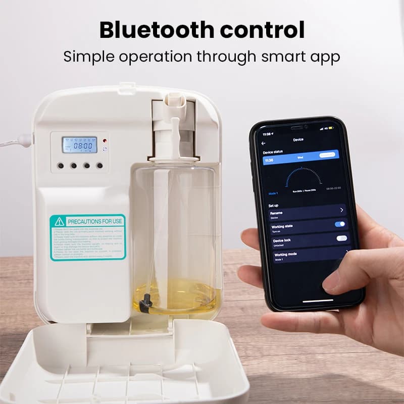 NAMSTE nouveau diffuseur d'arôme électrique Bluetooth 1000m3 diffuseur huile essentielle aromathérap