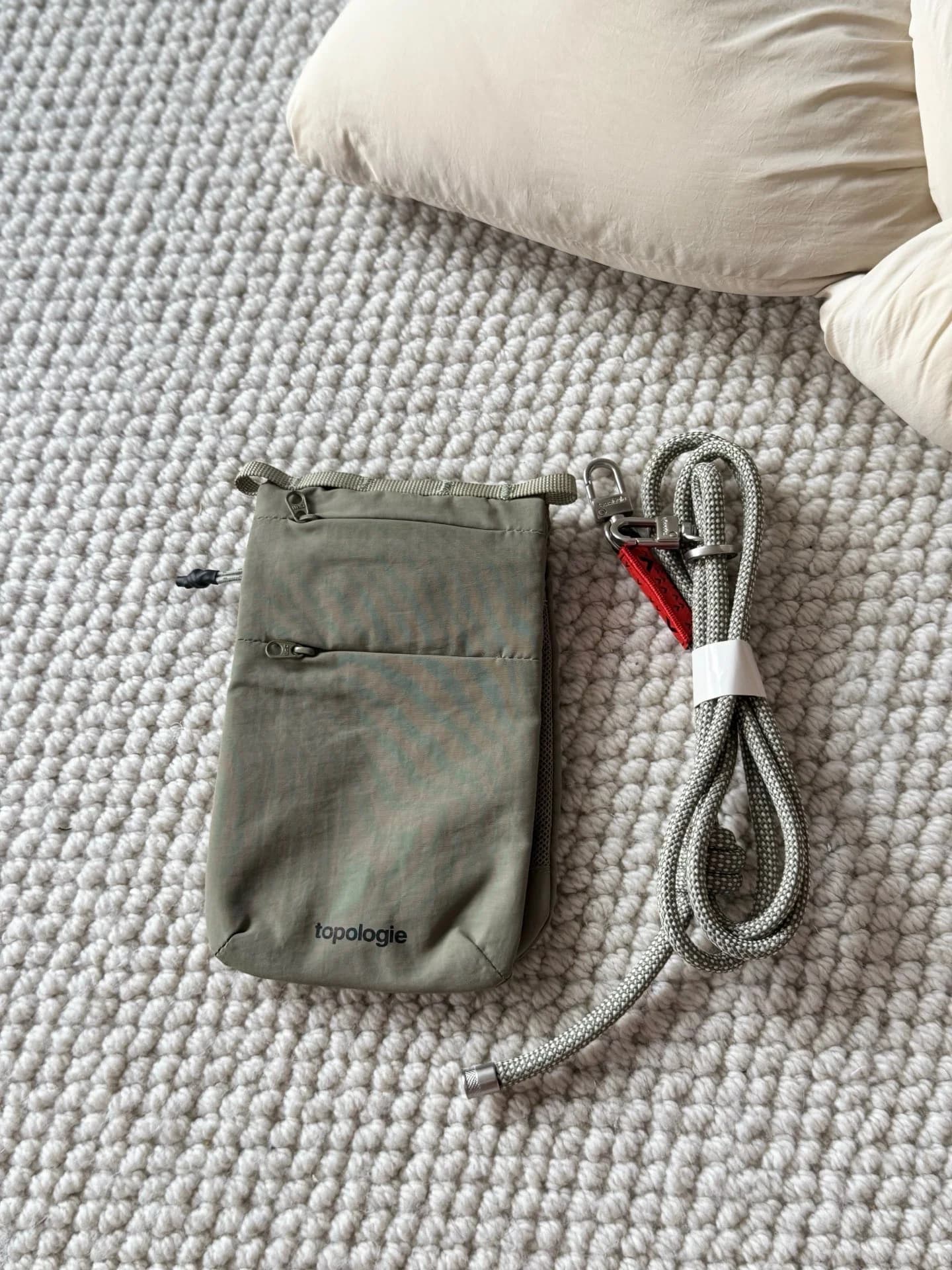 Sac de téléphone portable pliable TOG, sac bandoulière tendance japonais, porte-monnaie collaboratif