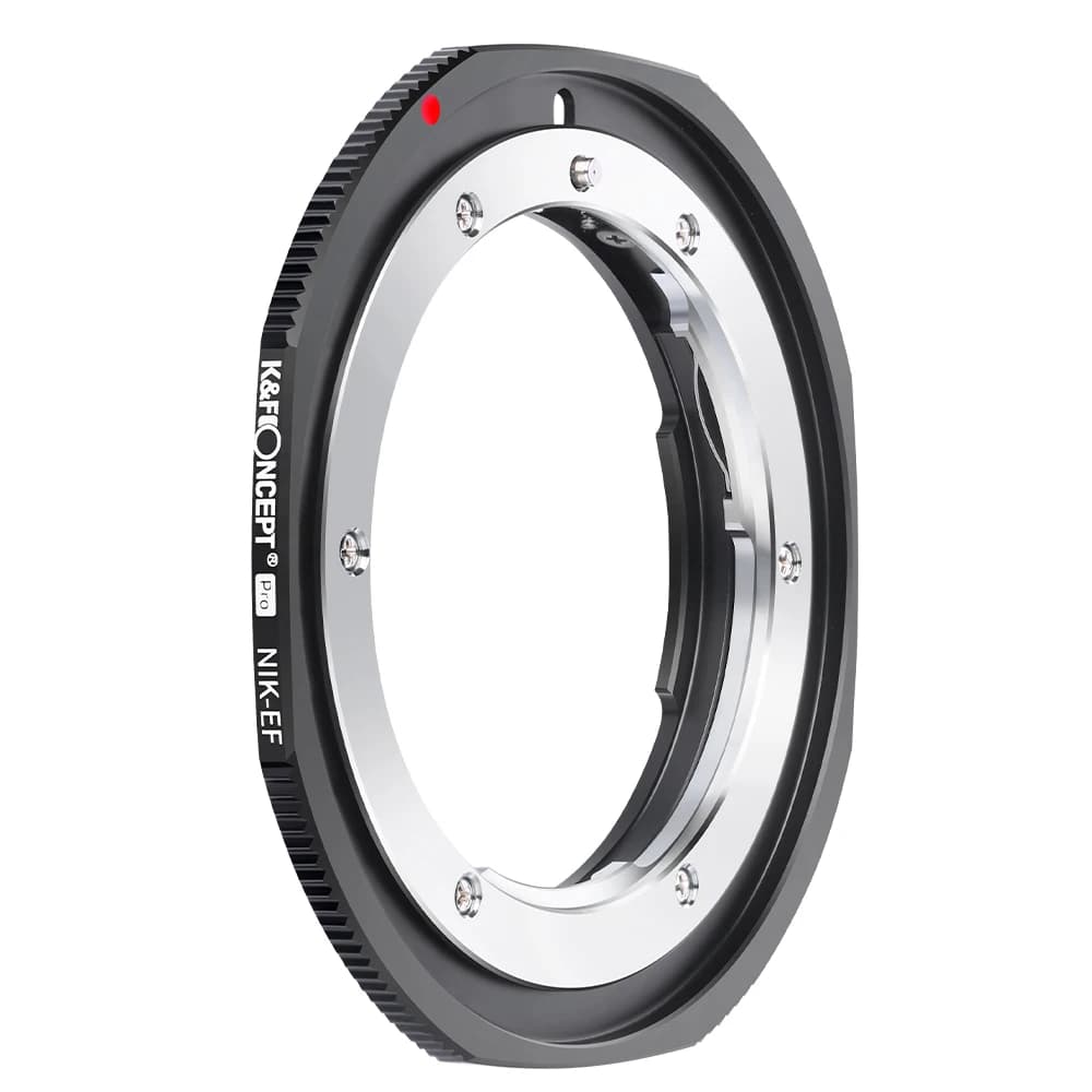 Adaptateur d'objectif K&F Concept NF vers EF Pro, objectif Nikon F D Ai AiS vers Canon EOS EF 5D3 60
