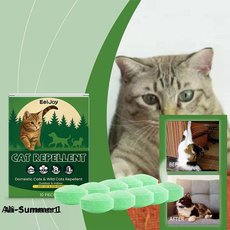 Répulsif pour chats d'extérieur, répulsif pour chiens, huile essentielle naturelle de menthe poivrée