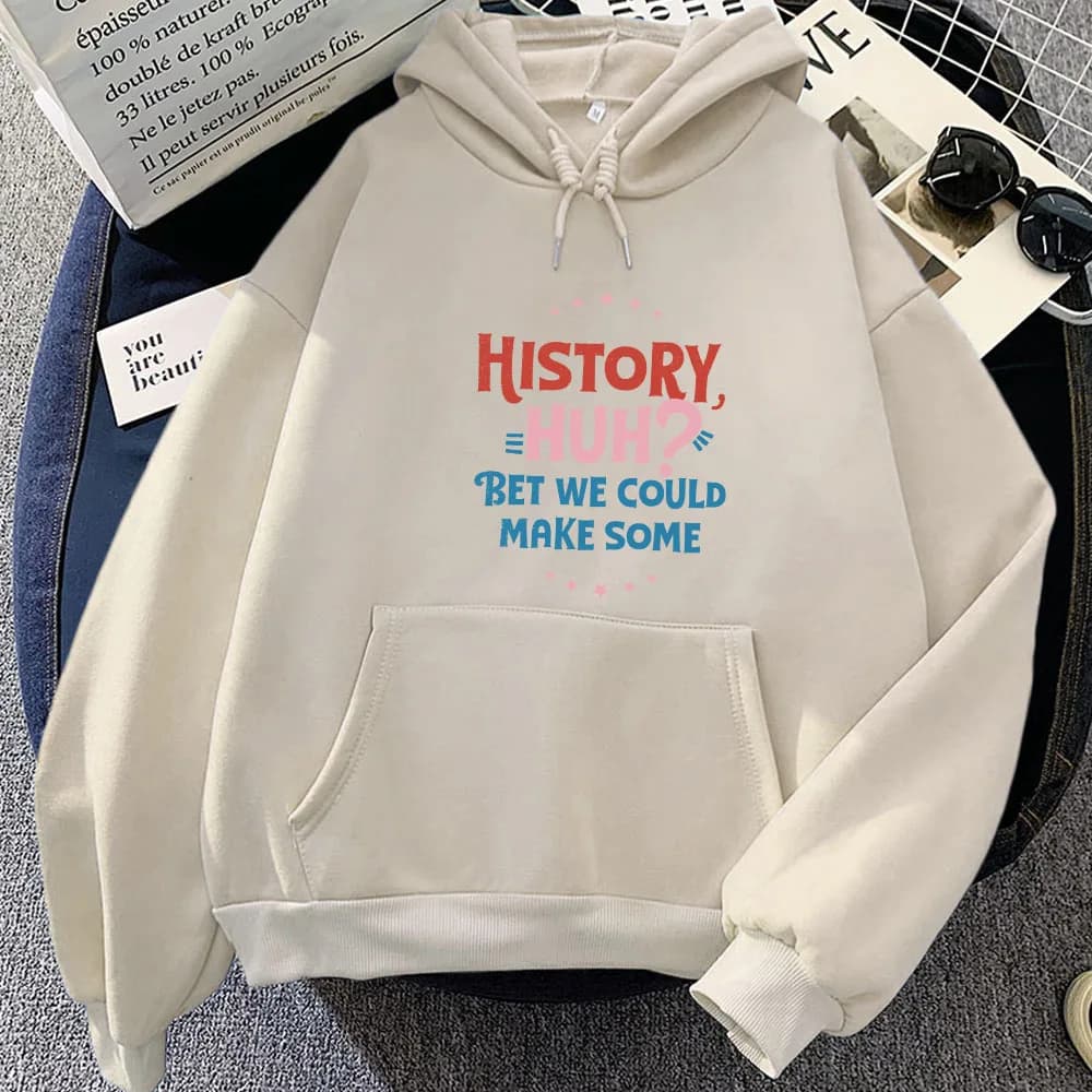 Sweats à capuche College Kawaii pour femmes, rouge, blanc, bleu royal, plus velours, style japonais 