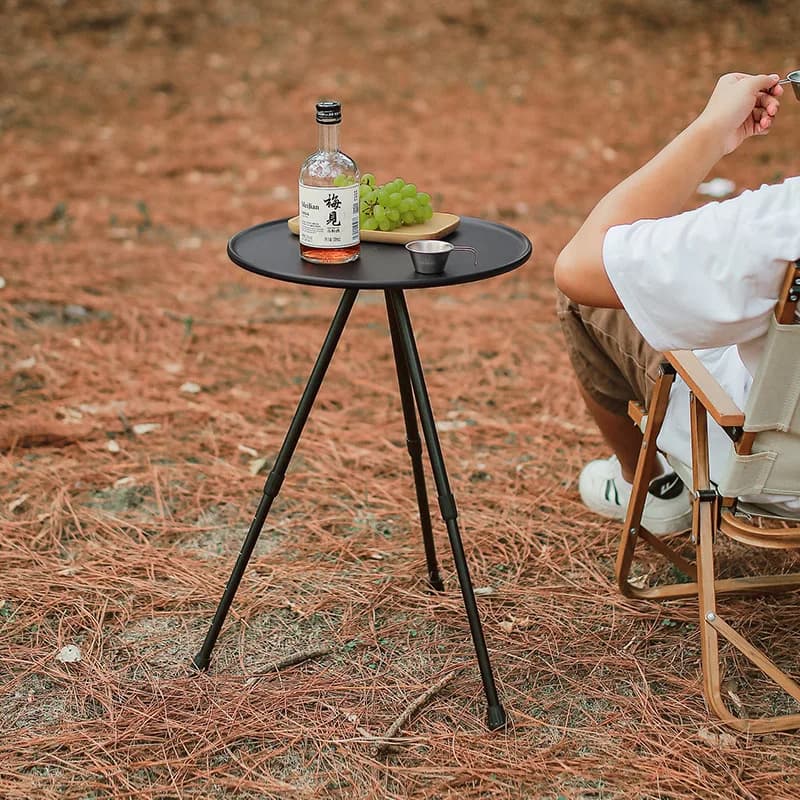 Table pliante d'extérieur en alliage d'aluminium, Table basse légère, Portable, pique-nique, Camping