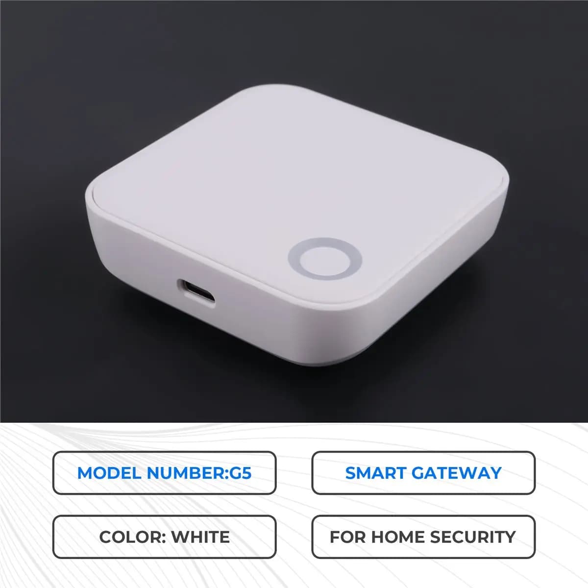 Goodprice Smart TTLock APP G5 Gateway, déverrouillage à distance via Bluetooth vers routeur Wi-Fi po