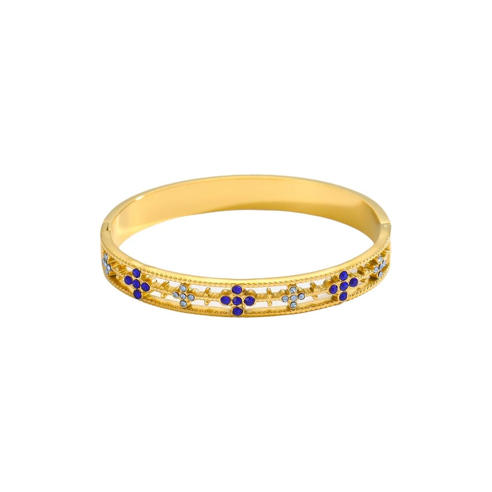 Bracelets de luxe populaires en acier inoxydable, tendance, de haute qualité, incrustés de Zircon co