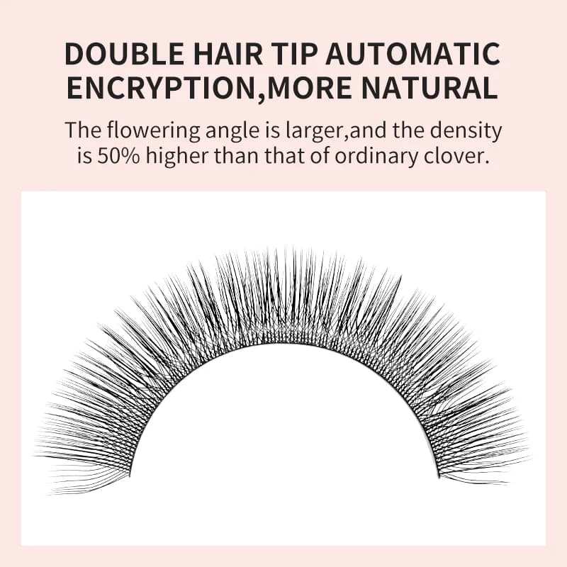 NATUHANA nouvelle Extension de cils en forme de 3DW 3D Volume préfabriqué cils en éventail W Style c