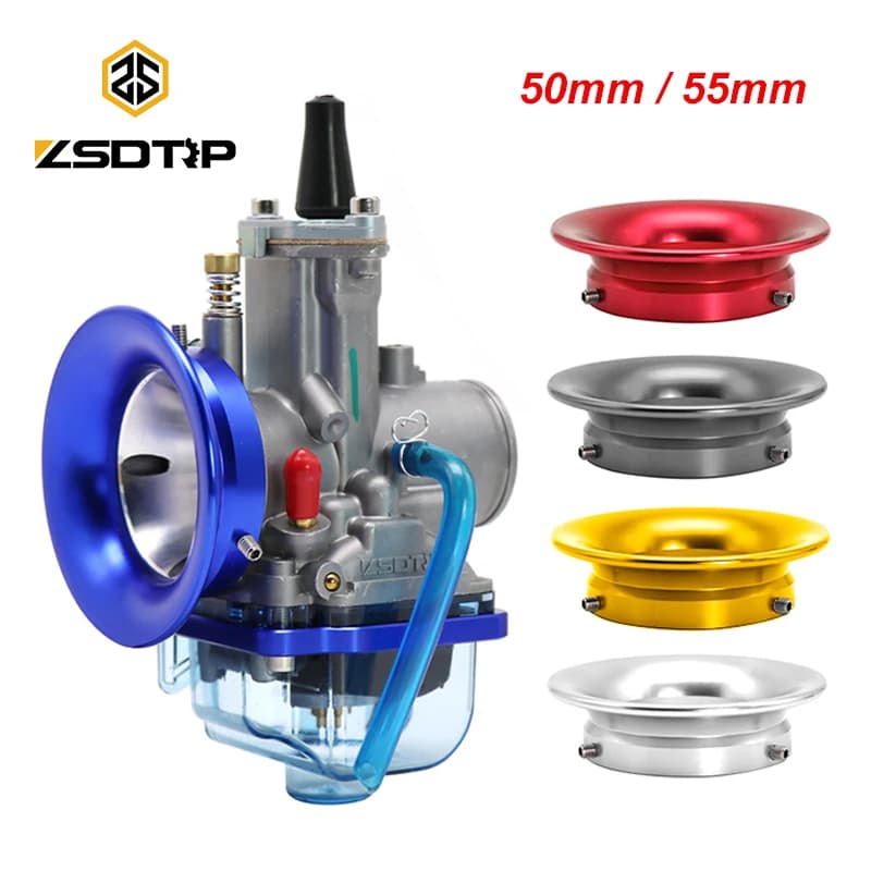ZSDTRP-Filtre à air de carburateur de moto, trompent pour PWK 21, 24, 26, 28, 30, PE 28 30, TM VM, 3