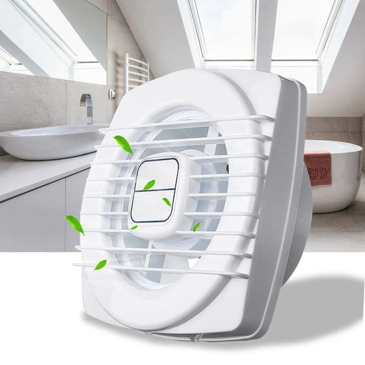 Ventilateur extracteur pour fenêtre et mur, 220V, 4 ", 6", 7 ", 110mm, 150mm, 180mm